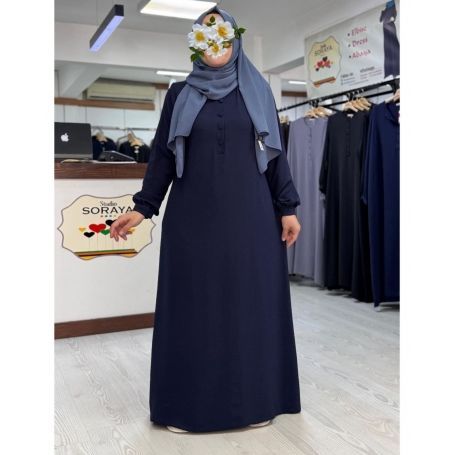 DÜĞMELİ GİYÇIK ELBİSE