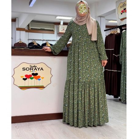 HAFSA ELBİSE VİSKON