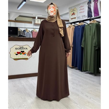 DÜĞMELİ GİYÇIK ELBİSE